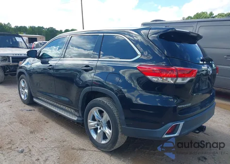 2017 Toyota Highlander Limited z USA, uszkodzony, nr VIN 5TDYZRFH6HS228670